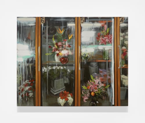 Charis Ammon Here and Gone, 2020 oil on canvas 48 x 60 x 1.5 in (121.9 x 152.4 x 3.8 cm)