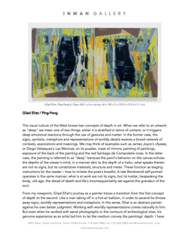 Gilad Efrat / Ping Pong