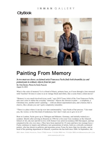 Painting From Memory