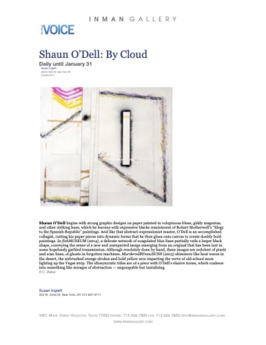 Shaun O'Dell: By Cloud