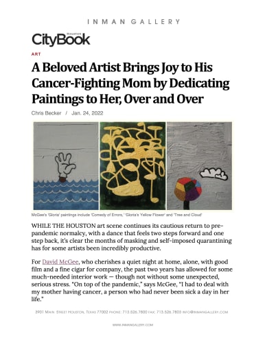 A Beloved Artist Brings Joy to His Cancer-Fighting Mom by Dedicating Paintings to Her, Over and Over