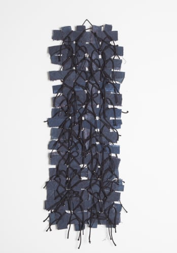 Hassan Sharif, Rug, Cotton Rope and Glue, 2013