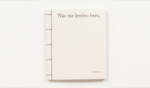 Ivan Grilo . Não me lembro bem - Aquisição Institucional