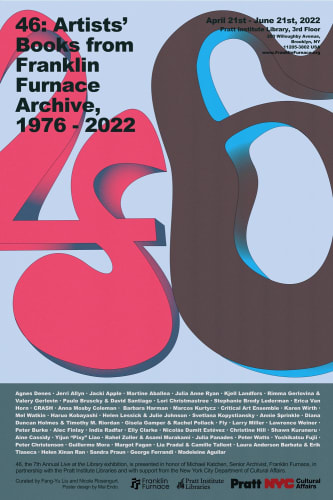 GUILLERMO MORA . 46: ARTIST'S BOOK FROM FRANKLYN FURNACE ARCHIVE, 1976 - 2022