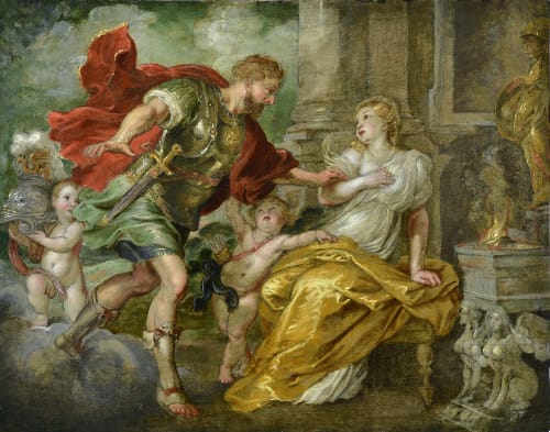 Victor Wolfvoet, Mars & Rhea Silvia (detail), sold to a private collector, Antwerp.