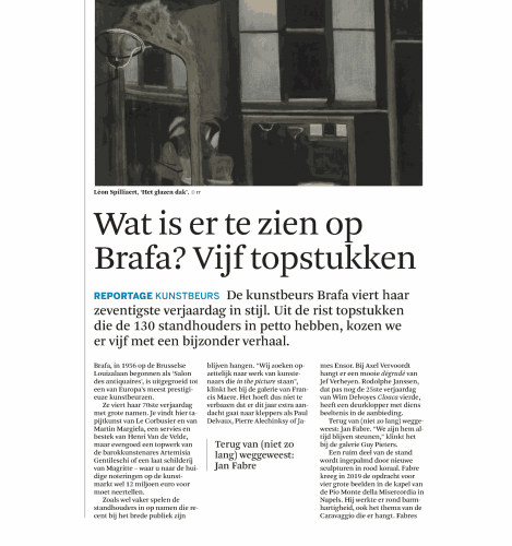 Wat is er te zien op BRAFA? Vijf topstukken