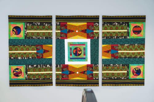 Adia Millett, Warrior's Portal, 2024 Photo courtesy The Chase Center