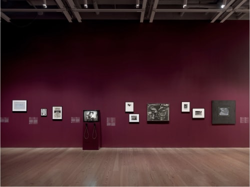 Installation view of Sixties Surreal at the Whitney Museum of American Art, NY Photo: Ron Amstutz