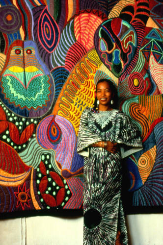 Monumental artworks revive ancestral traditions at Art Basel Hong Kong