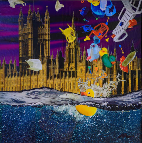 Shitload, collage, 50 x 50 cm, 2021