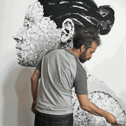 Carlos Alarcón's obsession with 'People', A video tour of the artist's exhibition at BEA