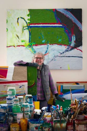 Original paintings by artist Anthony Frost at contemporary art gallery Linden Hall Studio in Deal Kent Southeast Kent England London UK