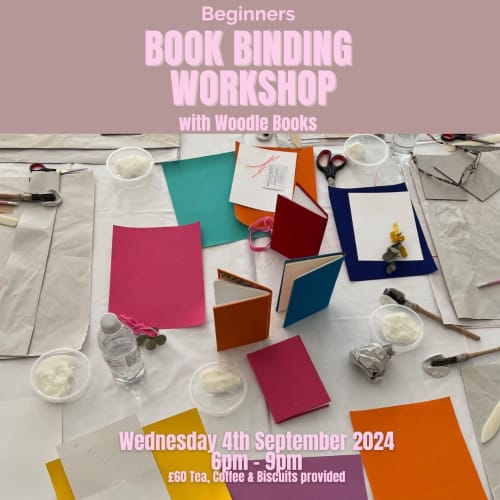 BEGINNERS BOOK BINDING WITH WOODLE BOOKS
