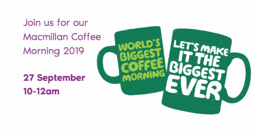 Macmillian Coffee Morning