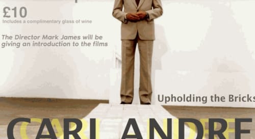 LHS Double Bill: Carl Andre & Micheal Craig- Martin