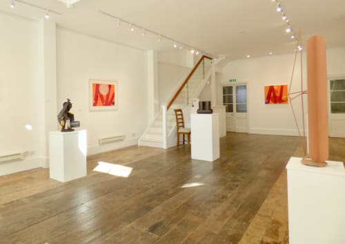 PIER, Sculpture by Stephen Lewis / Paintings by Mali Morris RA