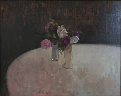 Lionel Bulmer, Flowers on Table