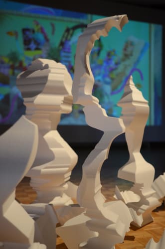 Slipped Gears, Eyebeam Centre, Bennington College Art Gallery, Vermount USA