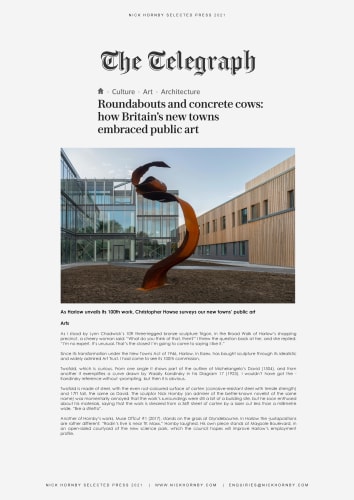 Roundabouts, concrete cows and the Moore that lost its head