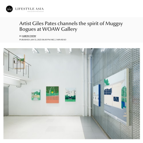 Artist Giles Pates channels the spirit of Muggsy Bogues at WOAW Gallery