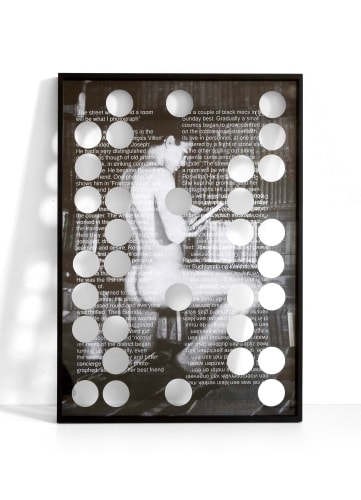 Werker Collective, Print Punch 3, 2023, screen Print on Fedrigoni paper.