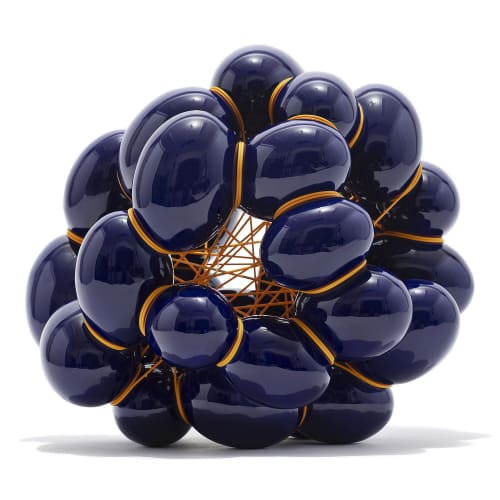 Joost Vandebrug, 24XIII, 2024 Photo emulsion transfers on handmade 100% mulberry paper cards mounted with galvanised steel pins. 90 x 90 cm