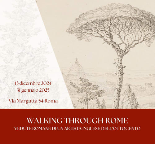 WALKING THROUGH ROME, VEDUTE ROMANE DI UN ARTISTA INGLESE DELL’OTTOCENTO