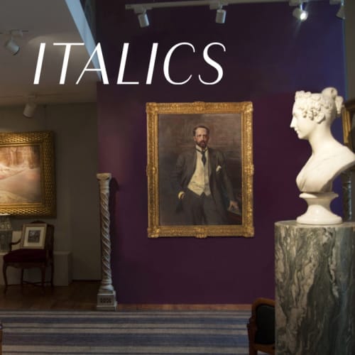 ITALICS | Art and Landscapes