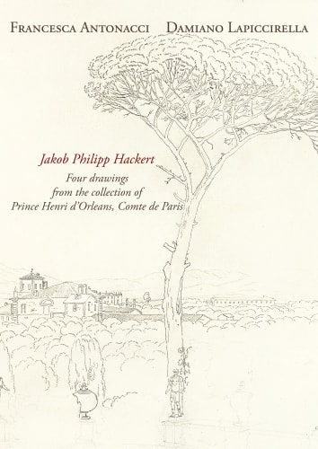 Jakob Philipp Hackert, Quattro disegna dalla collezione Prince Henri d'Orleans, Conte di Parigi