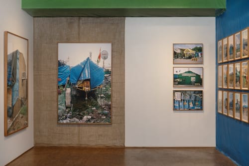 Gauri Gill | The Village On The Highway, D-40 Defence Colony, New Delhi