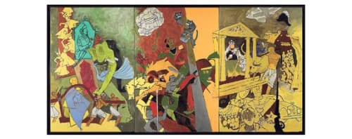 A Finale for 'the Picasso of India'