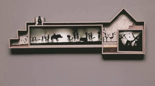 Jagannath Panda highlights his continued engagement with issues of urbanisation, dislocation and disparities