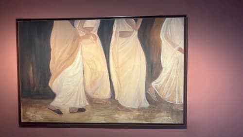 Saris, stories, memories — an Indian-American’s gaze at Ambala over five generations in art