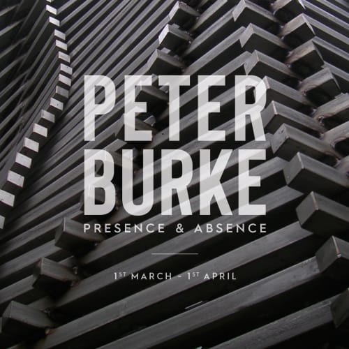 Peter Burke Exhibition Cover