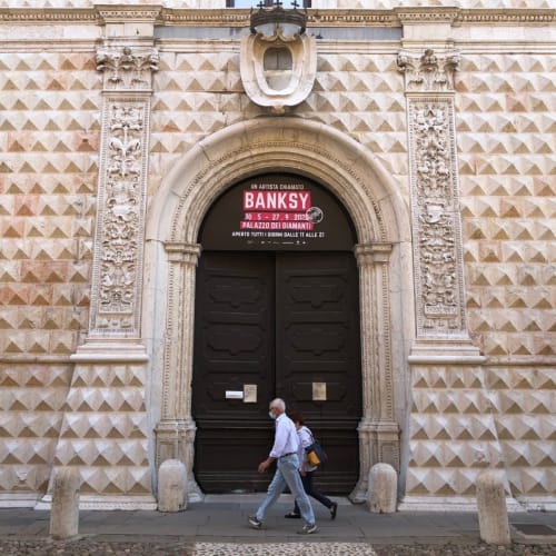 Banksy Exhibition Cover