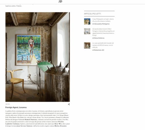 Nomad St. Moritz 2024: Highlights of this Edition | AD Italy, Foreign featured on the highlights of AD Italy!