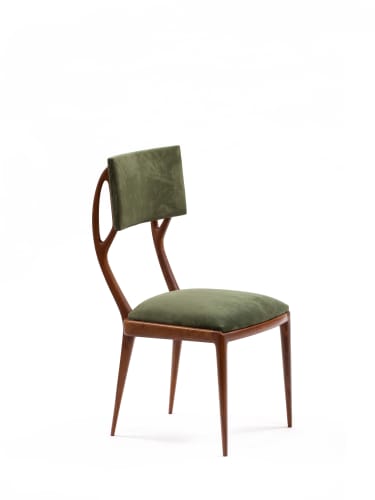 Giuseppe Scapinelli GS4 chair, 1950/2014 59 x 44 x 95,50 cm woods: Canela, Inbuia, Jequitiba