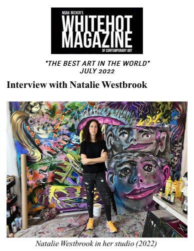 interview image of the White Hot Magazine