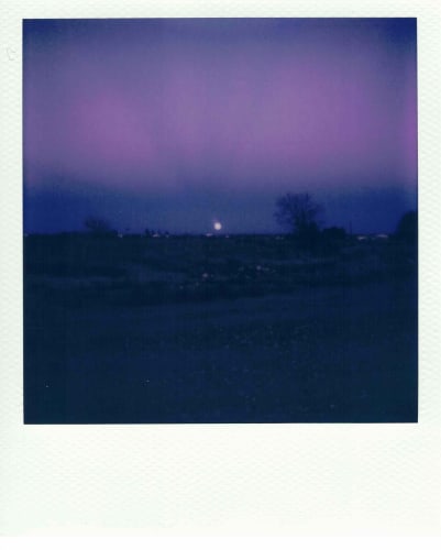 polaroid of martfa landscape