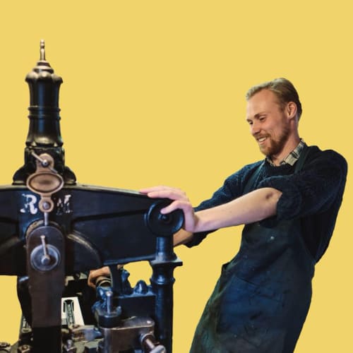 ARBOR: Artist demonstration of wood engraving , with Robin Mackenzie