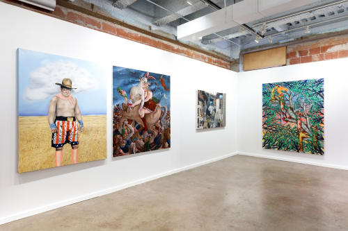 DALLAS ART FAIR 2022, ANDREW SCHOULTZ, JOHANNA DUMET, TIM SANDOW, WILLEHAD EILERS, MICHAEL GÜNZER