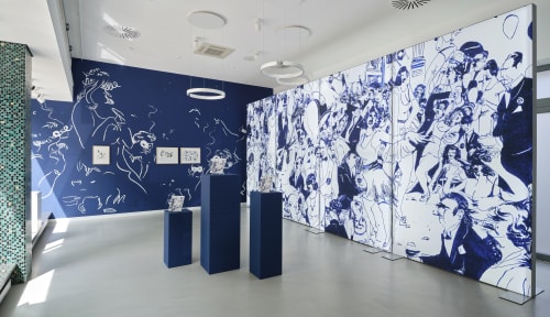 KPM+ WILLEHAD EILERS X GALERIE DROSTE: RAUCHERZIMMER, WILLEHAD EILERS