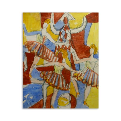 Caziel, Drawings and Watercolours 1935 - 1952 - The Paris Years