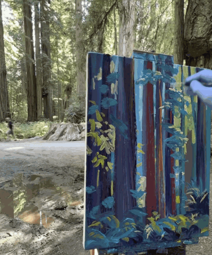 Up North, Simon Bull Paints Northern California and Beyond