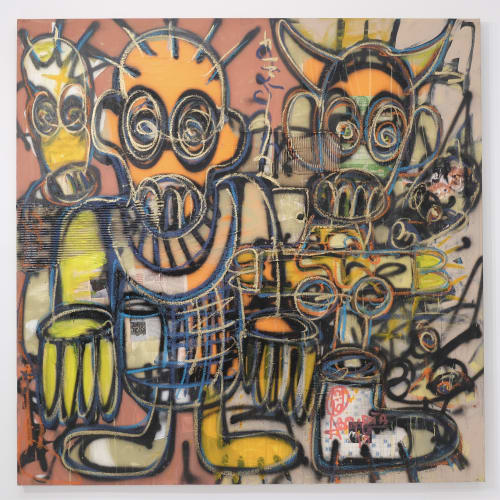 Aboudia x Picasso x Paik x Tribal, New York, NY