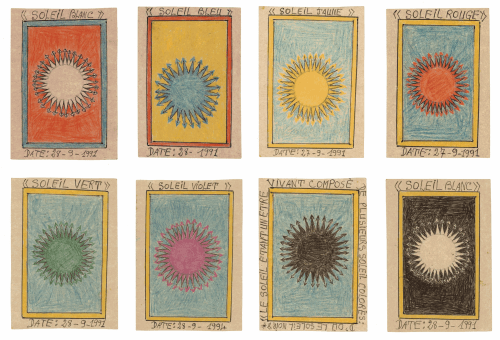 Frederic Bruly Bouabre works; Credit to the New York Times