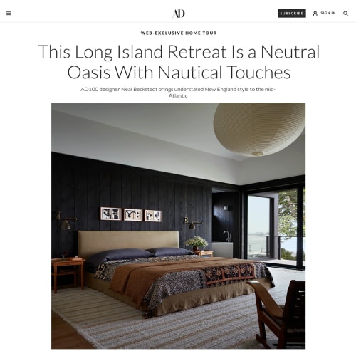 This Long Island Retreat Is a Neutral Oasis With Nautical Touches