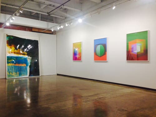 Dallas Art Fair 2014, Jessica Eaton, Matthew Porter and Mariah Robertson