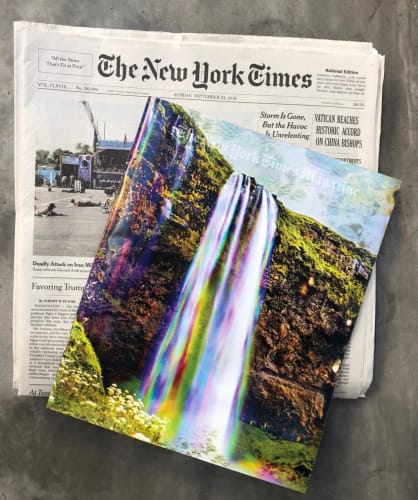 Matthew Brandt in The New York Times Magazine (cover)