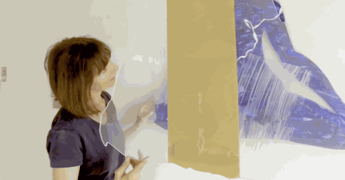 Kaethe Kauffman in her Honolulu studio